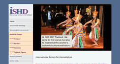 Desktop Screenshot of ishd.org