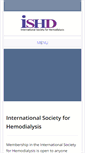 Mobile Screenshot of ishd.org
